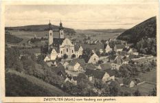 Zwiefalten vom Gauberg aus gesehen