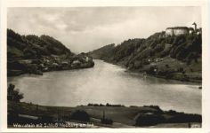 Wernstein mit Schloss Neuburg am Inn