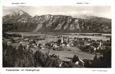 Kiefersfelden mit dem Kaisergebirge
