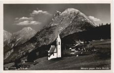Mösern gegen Hohe Munde