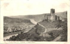 Bernkastel mit Ruine Landshut