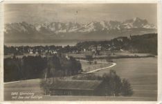 Starnberg mit See und Gebirge