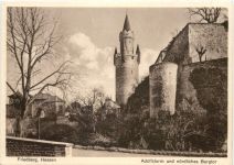 Friedberg, Hessen, Adolfsturm und nördliches Burgtor