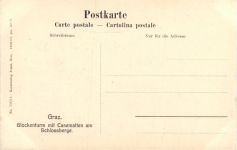 Graz, Glockenturm mit Casematten am Schlossberge