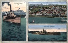 Am Ammersee, div. Bilder der Dampfer Gisela und Diessen