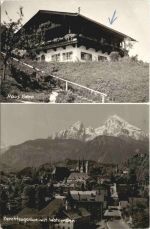 Berchtesgaden mit Watzmann, Haus Eden