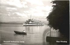 Starnberger See, Motorschiff Seeshaupt bei Tutzing
