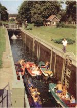 Eichhorst Kr. Eberswalde, Bootsschleuse