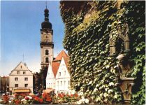 Weiden, Lampenträger am Rathaus