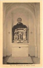 Füssen, Schloss, Altar der Hauskapelle