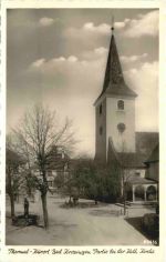 Bad Krozingen, Partie bei der Kath. Kirche