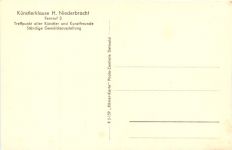 Künstlerklause H. Niederbracht, Schmallenberg i. Lippe