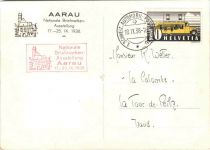 Aarau - Nationale Briefmarken Ausstellung 1938
