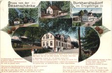 Burkhardtsdorf im Erzgebirge - Gruss von der Besenschänke