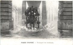 Paris Inonde - Transport des habitants