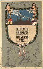 Freising - Lehrer Absolvia 1913