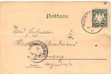 Gruss aus München - Litho - Halt gegen Licht