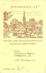 Solingen-Merscheid - Heimat und Verkehrsverein