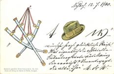 Bilderrätselpostkarte