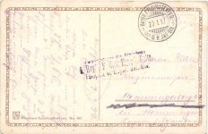 Künstler Ak A. Broch - Feldpost 8. bayr Feldart Regiment