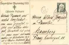 Künstler Ak Zumbusch - Bayrischer Blumentag 1913