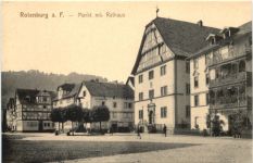 Rotenburg a. d. Fulda - Markt mit Rathaus