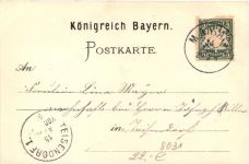 Gruss aus Maisach - Litho