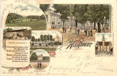 Gruss aus Bad Helmstedt - Litho