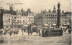 Lille - Grand Place - Feldpost K B 1. Res Div