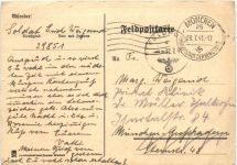 München - Feldpostkarte