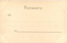 Rothenburg - Portal im Rathaus - Litho