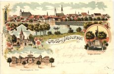 Gruss aus Ingolstadt - Litho