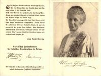 Rotes Kreuz - Klappkarte