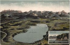 Simssee - Bayerbach - Künstler AK Eugen Felle