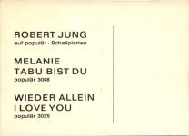 Robert Jung mit Autogramm - Musik