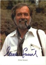 Elmar Gunsch mit Autogramm