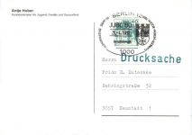 Antje Huber Bundesministerin