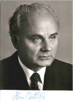Hans Matthöfer - Bundesminister