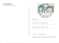 Hans Matthöfer - Bundesminister