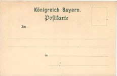 Gruss aus Aschaffenburg - Litho