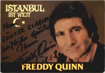Freddy Quinn mit Autogramm