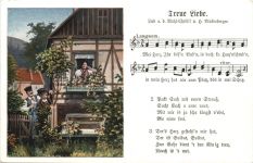 Liederkarte - Treue Liebe