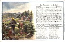 Liederkarte - Mei Arzgeberg du Edelstaa