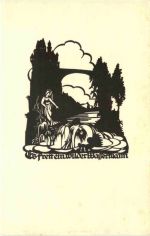 Scherenschnitt Künstler Ak A. M. Schwindt