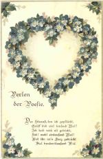 Blumen - Feldpost Bayer. Inf. Regiment