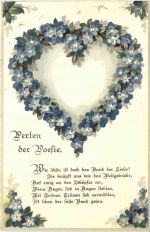 Blumen - Feldpost Bayer. Inf. Regiment