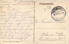 St. Masmes - Bahnhof - Feldpost