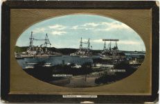 Wilhelmshaven - Ausrüstungshafen - Prägekarte