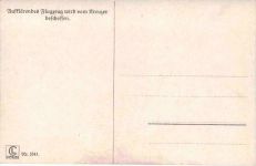 Aufklärendes Flugzeug wird vom Kreuzer beschossen