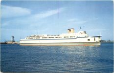 Elongated Automobile Passenger Ferry Princess Anne